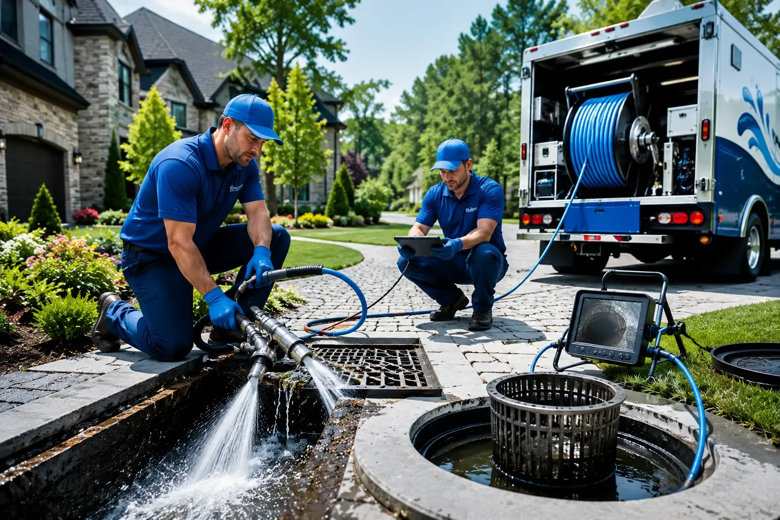 Local outdoor drain cleaning professionals in Allenton, WI