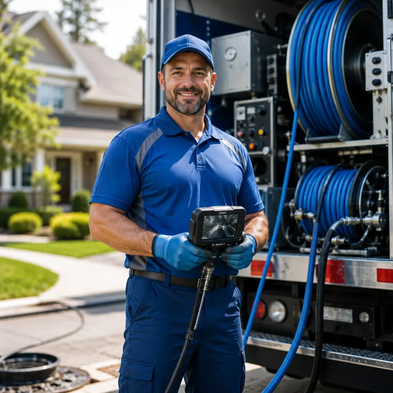 Local outdoor drain cleaning specialists in Allenton, WI